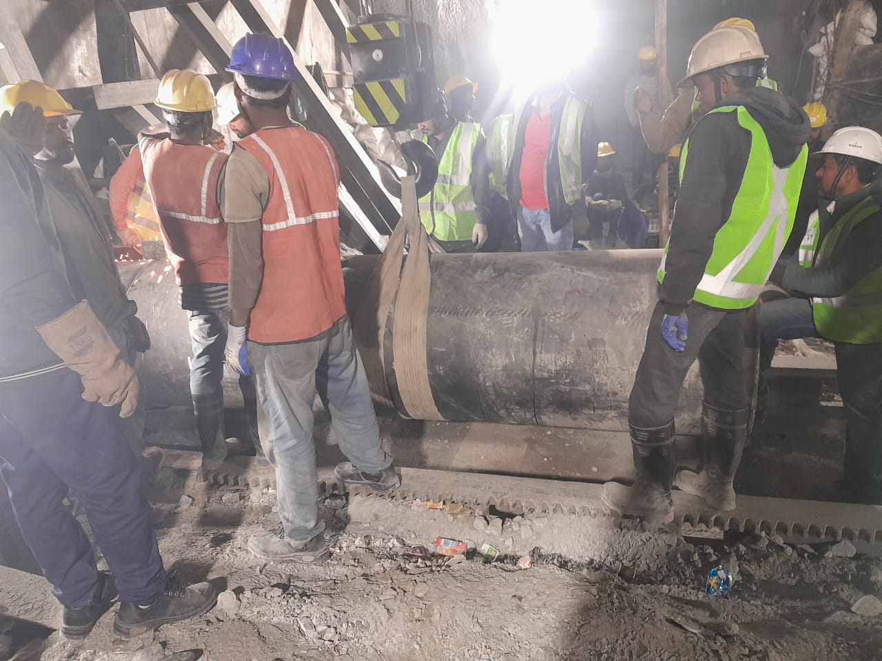 Rescuers Finally Dig Through Debris, Lay Pipes To Bring Out Workers From Tunnel