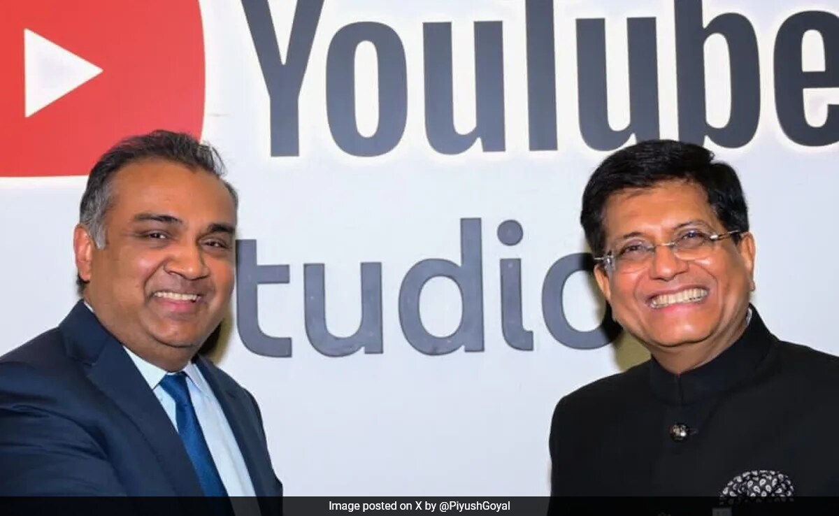 Piyush Goyal Meets YouTube CEO, Discuss Opportunity To Collaborate In India