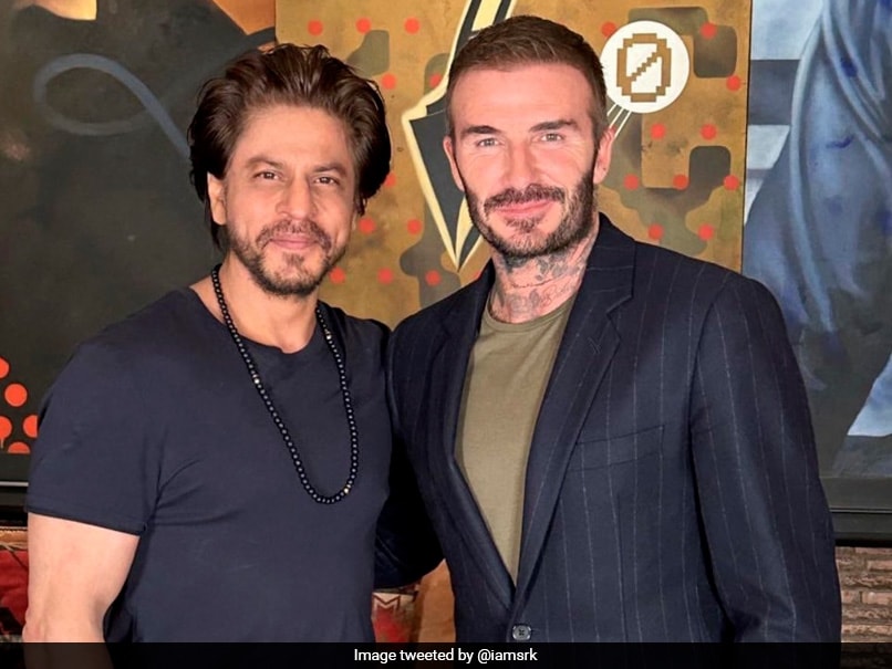 Shah Rukh Khan Has An Honest Advice For David Beckham. "Get Some Sleep…"