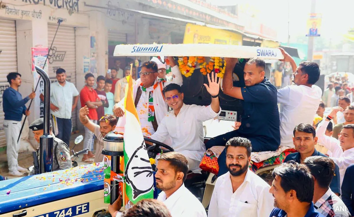 "Barfi, Samosa, Namkeen": Sachin Pilot On "Stress-Eating" During Elections