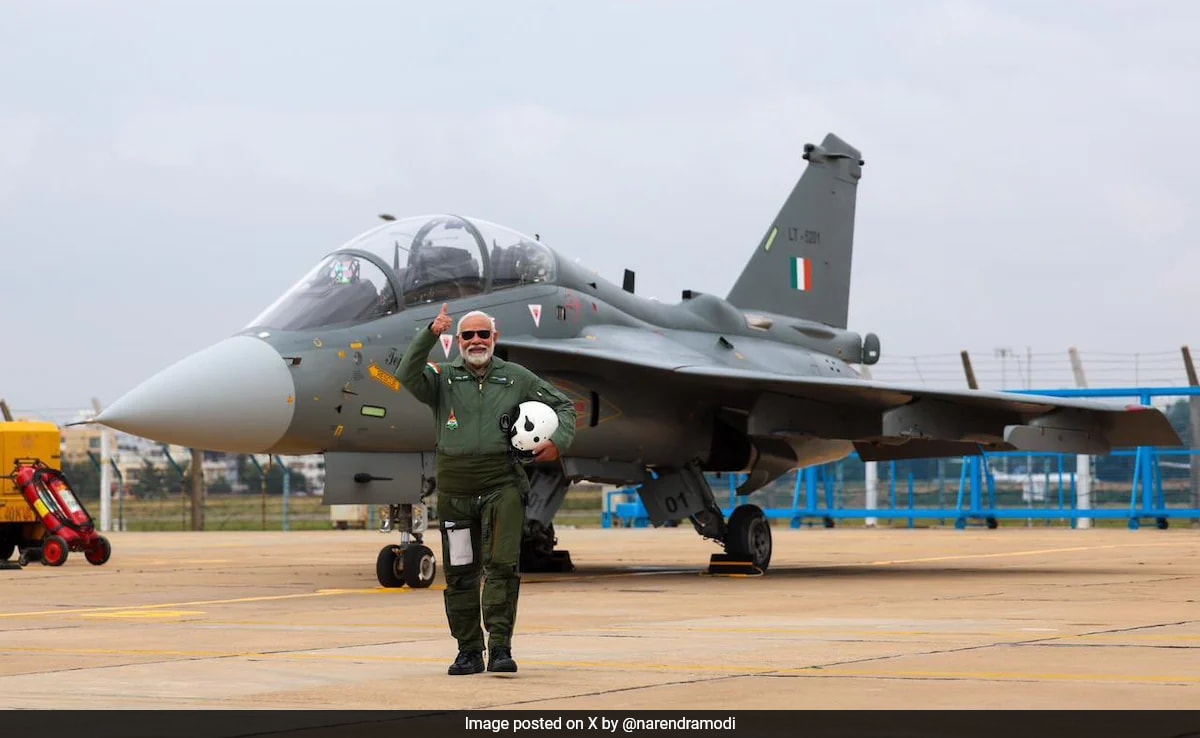 5 Facts On Tejas Fighter Jet That PM Modi Took A Sortie In