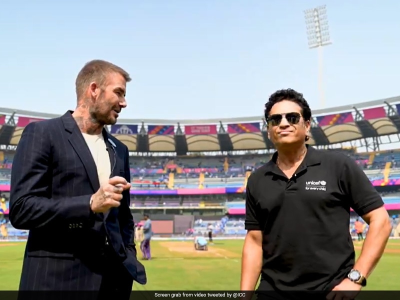 "Very Special": David Beckham On His Meet With Sachin Tendulkar