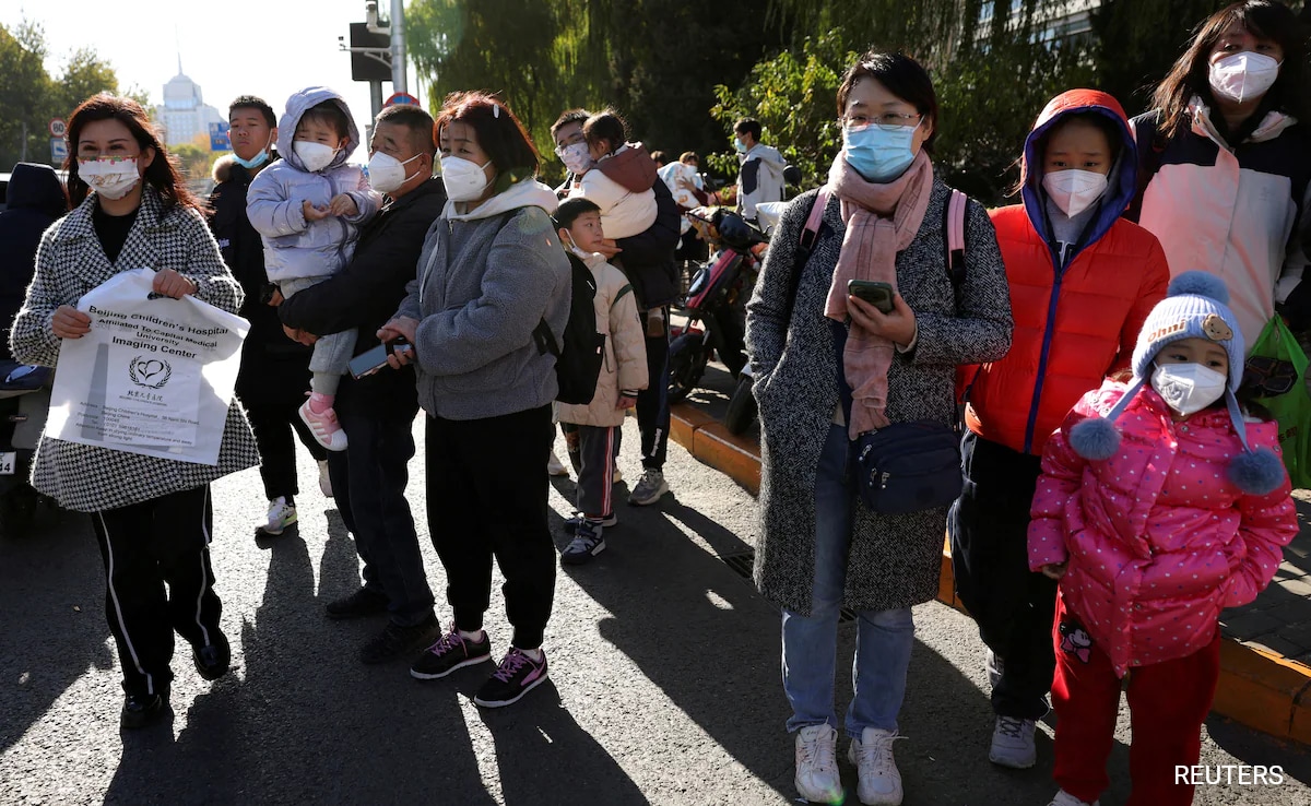 "Very Common Phenomenon": China Amid Surge In Respiratory Illnesses