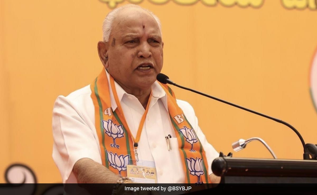 "Congress Hoodwinked People In Karnataka": BS Yediyurappa In Telangana