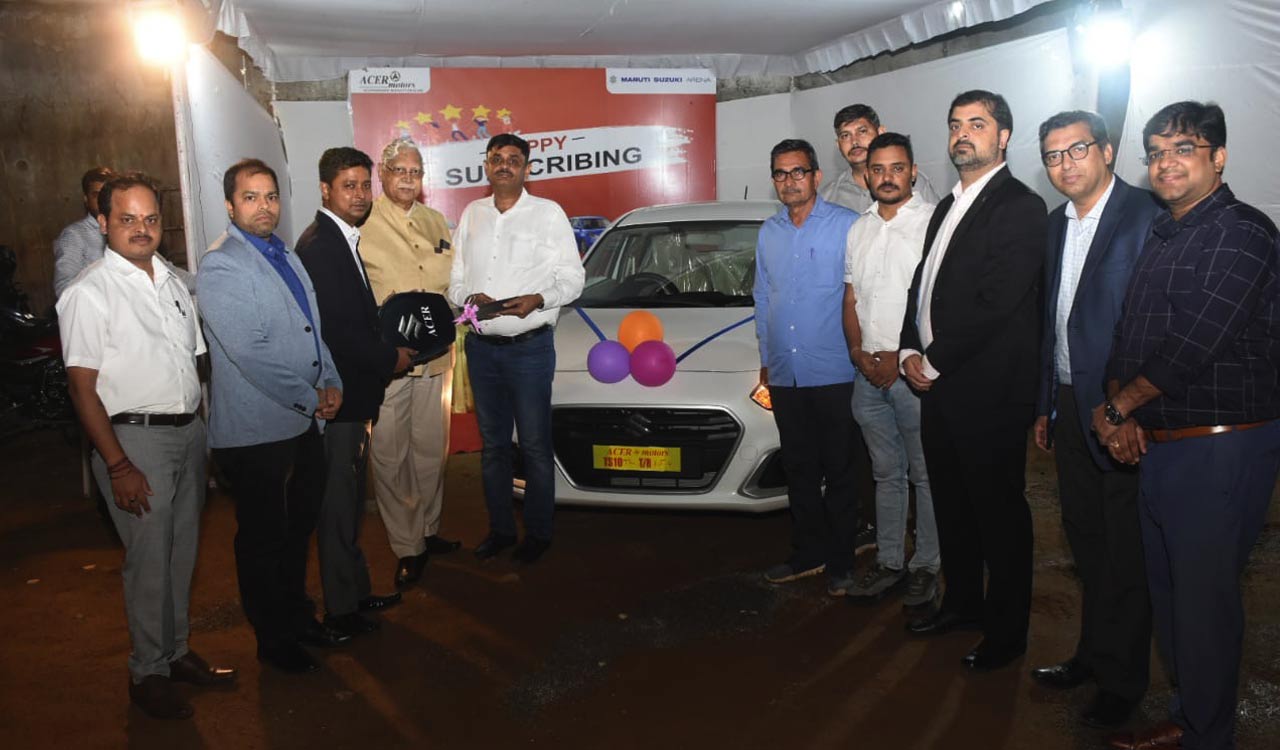 Acer Motors deliver Maruti Suzuki cars under MSIL Subscription Model