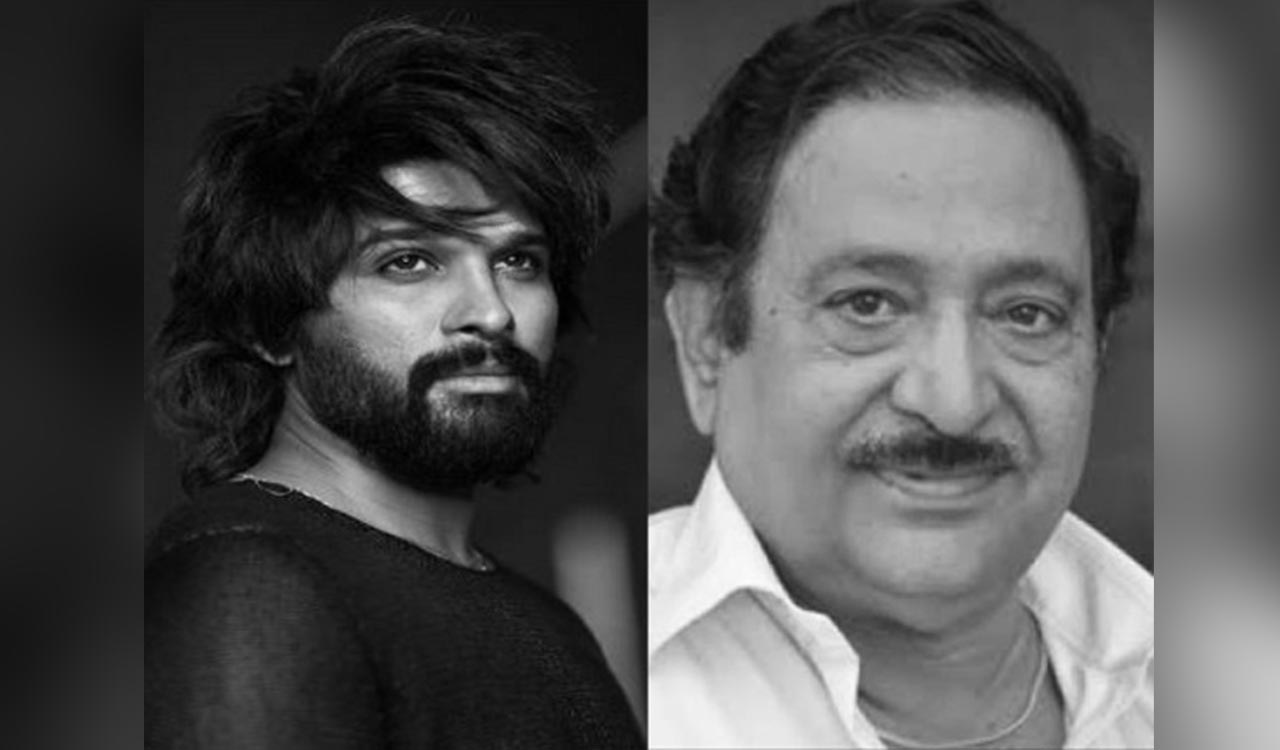 Allu Arjun expresses grief over the passing of Telugu actor Chandra Mohan