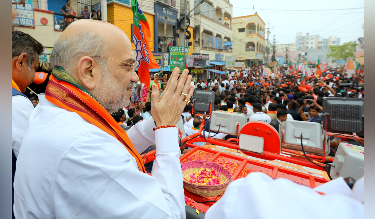 BJP committed to fulfill aspirations of people of Telangana: Amit Shah