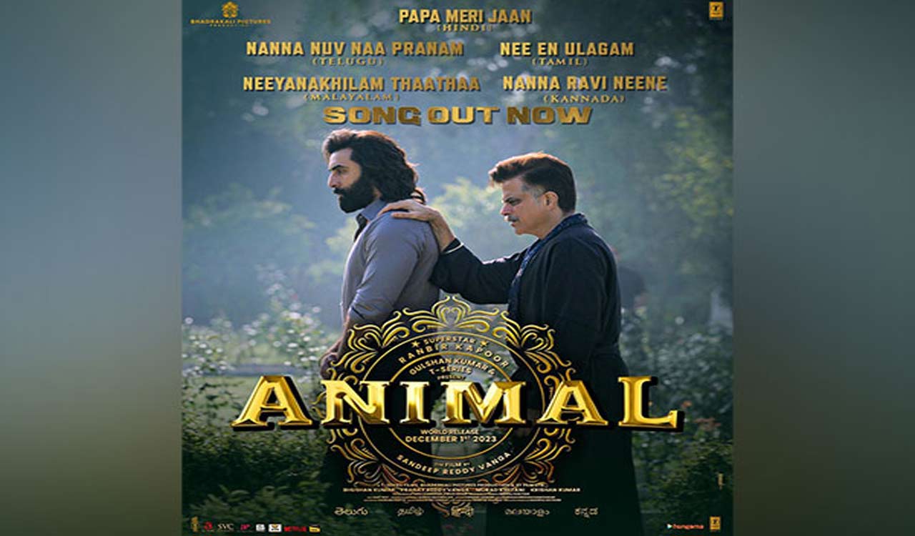 Animal: New song ‘Papa Meri Jaan’ shows Anil-Ranbir’s father-son relationship