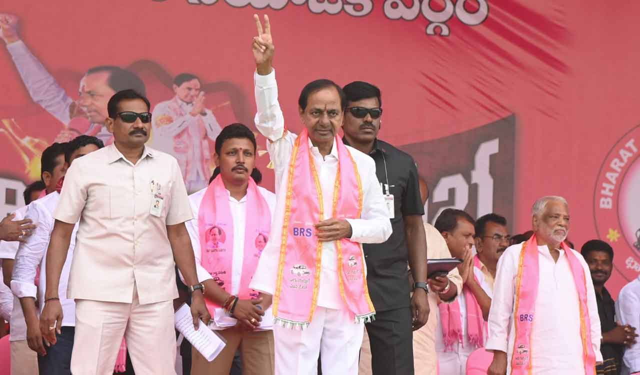 Beware of political tourists, says CM KCR