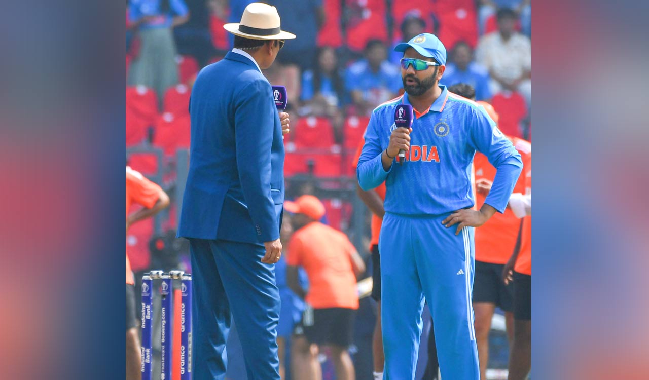 CWC 2023: India opt to bat first in semifinal against New Zealand