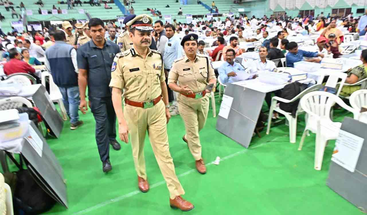 Rachakonda CP DS Chauhan assess poll preparations