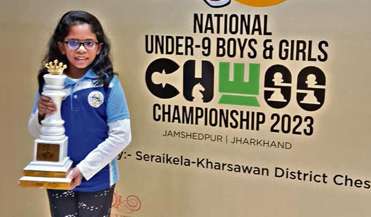 Telangana’s Samhita wins National Under-9 Girls Chess Championship