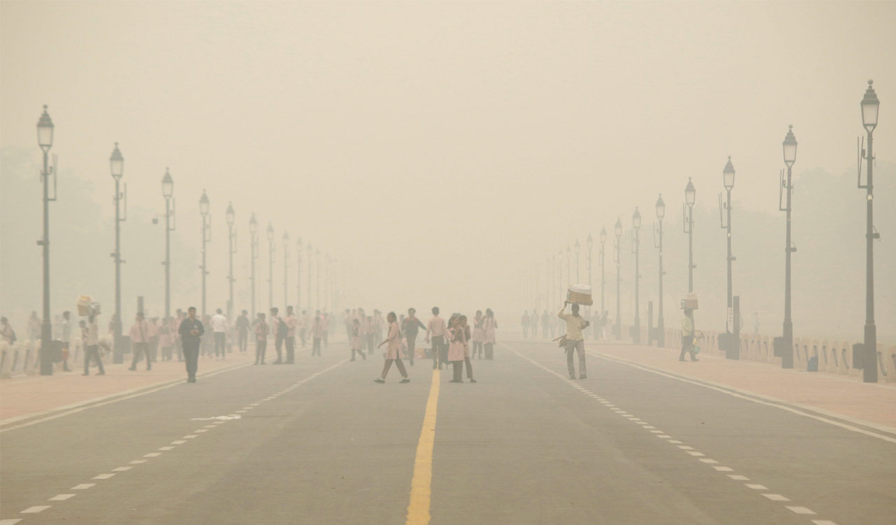 Delhi’s air quality remains ‘Severe’