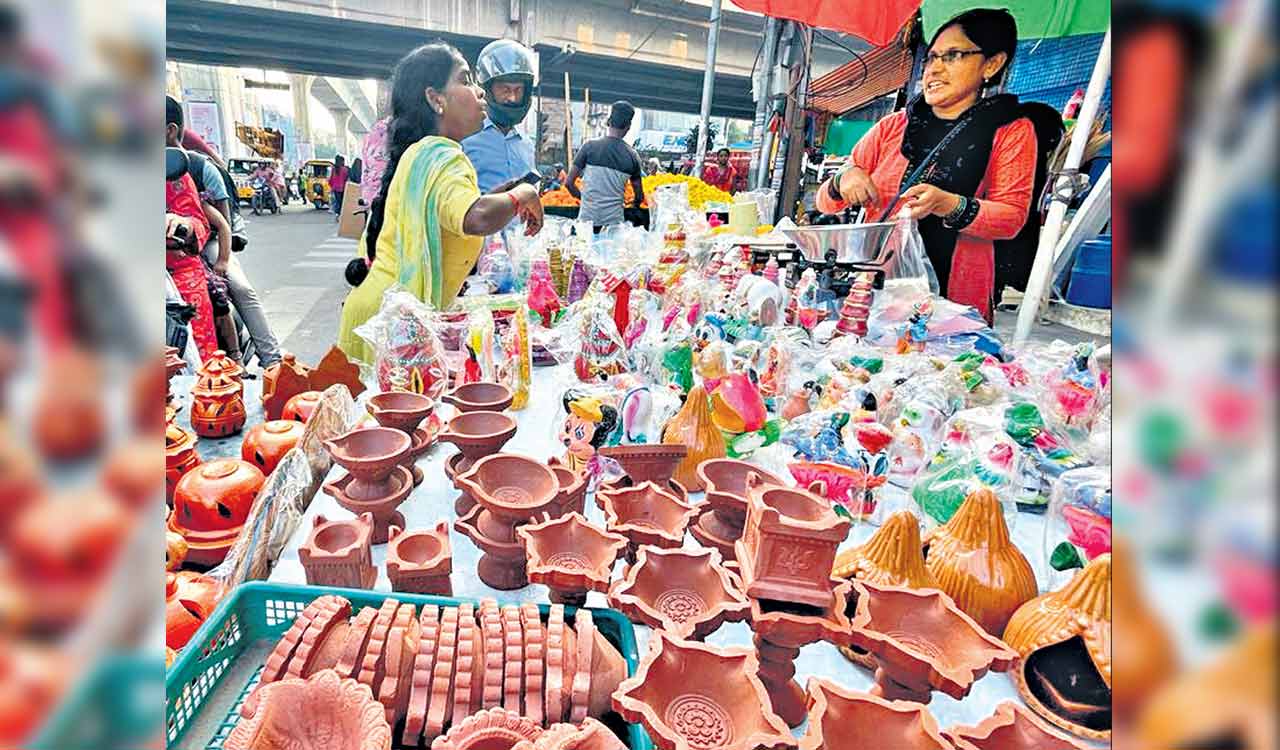 Hyderabad buzzes with festive fervour as Diwali approaches