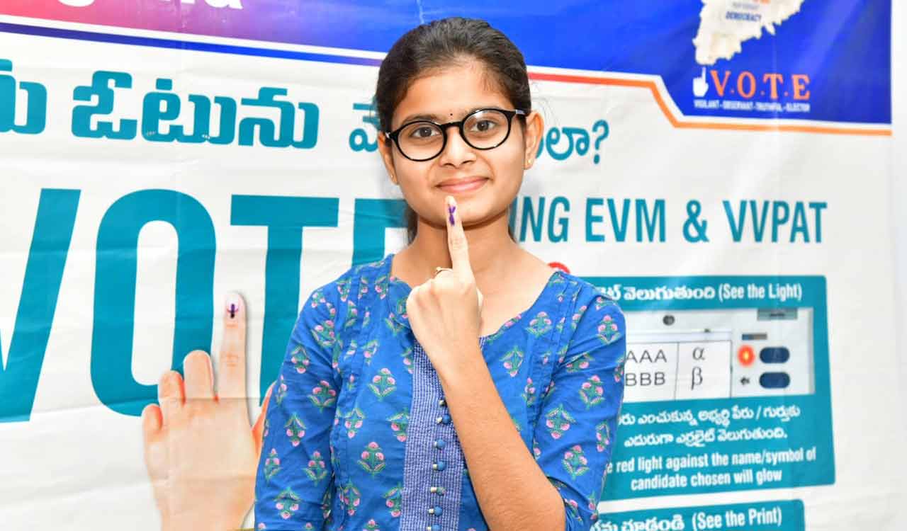 First-time voters more excited to exercise their franchise in erstwhile Karimnagar