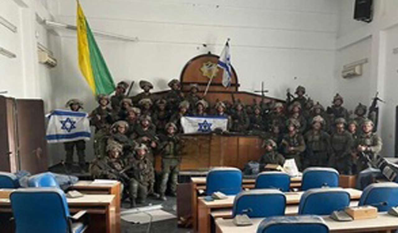 IDF captures Hamas parliament building in Gaza