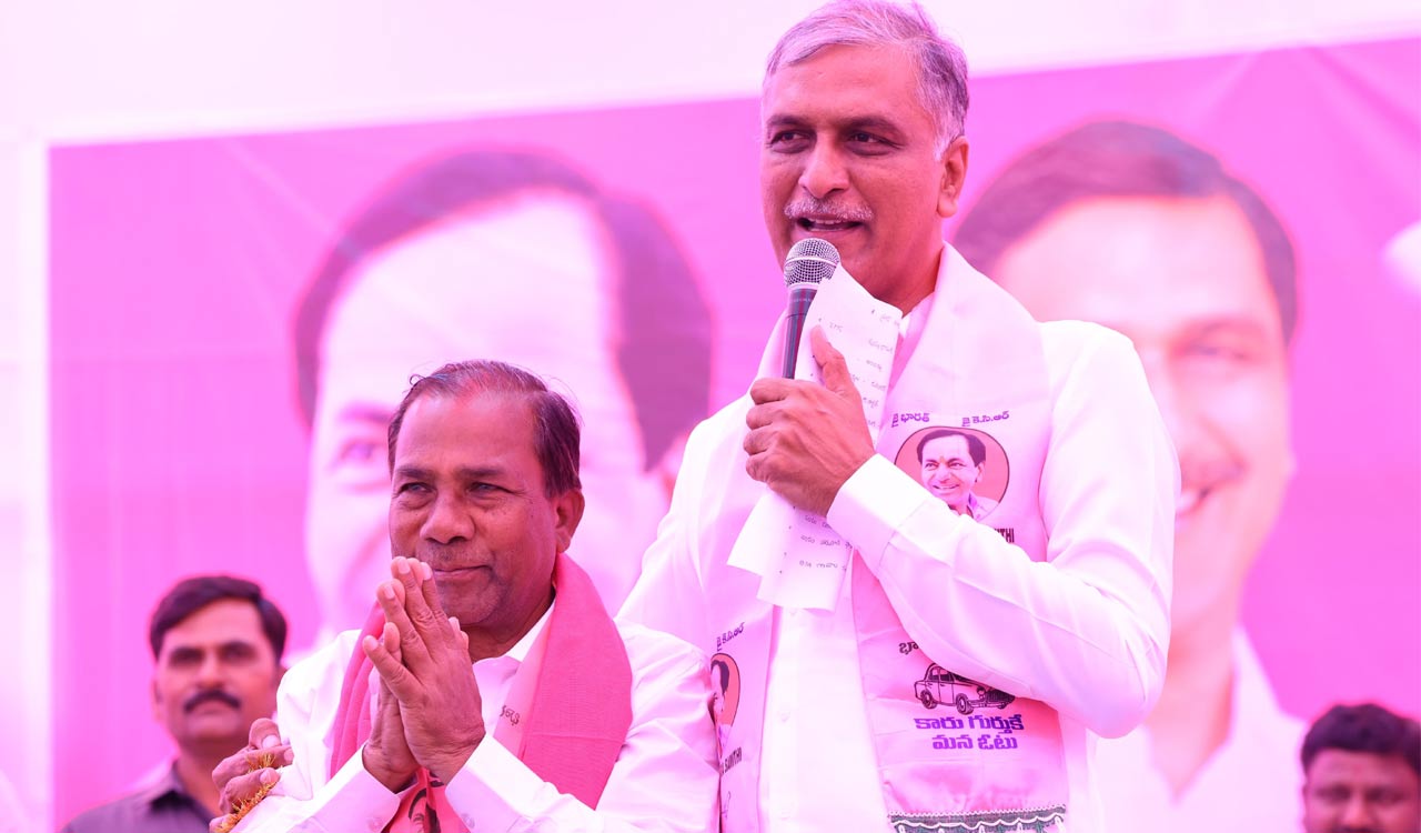 Why could Congress not keep five promises made by Rahul in Karnataka, asks Harish Rao