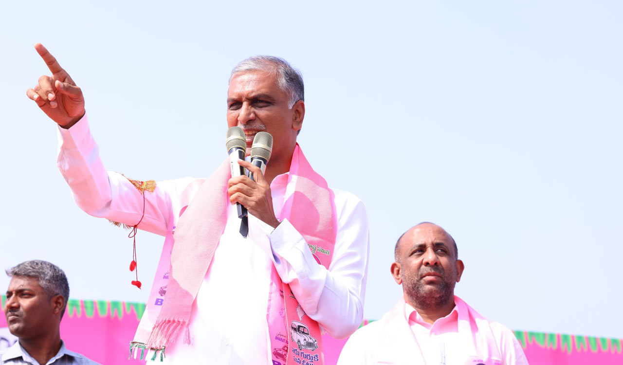 Revanth had threatened to shoot those raising Jai Telangana slogans: Harish Rao