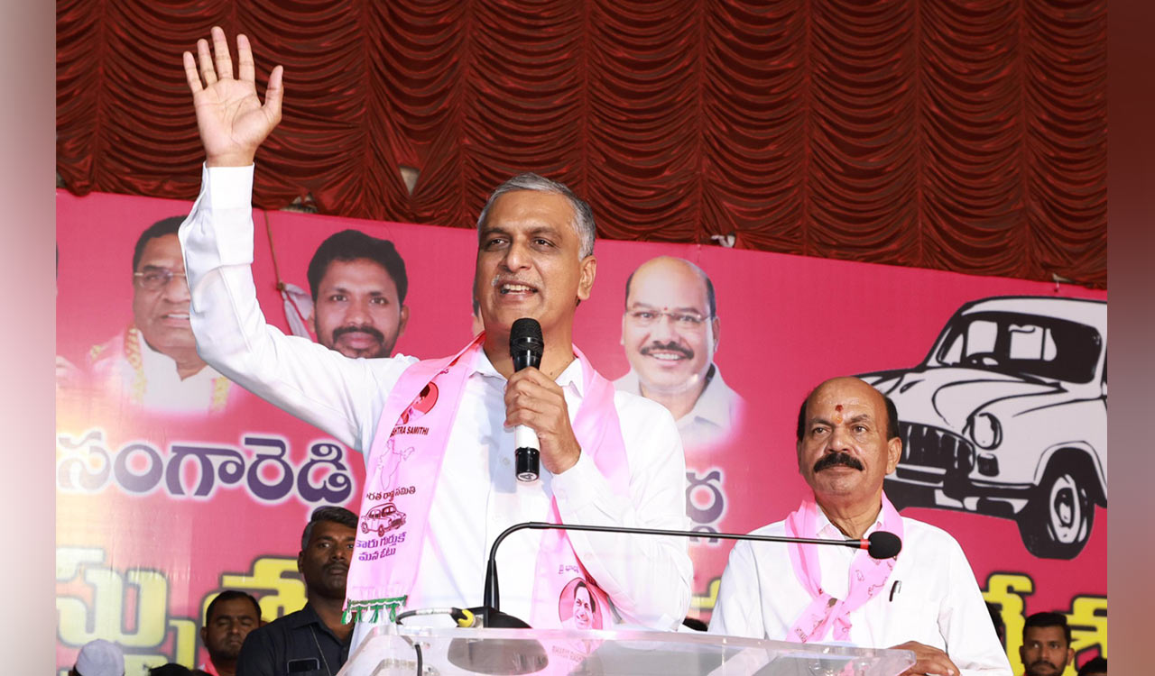 Anti-Telangana forces supporting Congress, BJP: Harish Rao