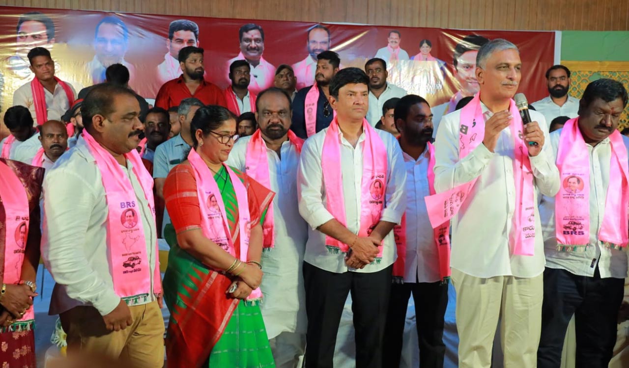 Telangana Polls: Harish Rao files nomination from Siddipet