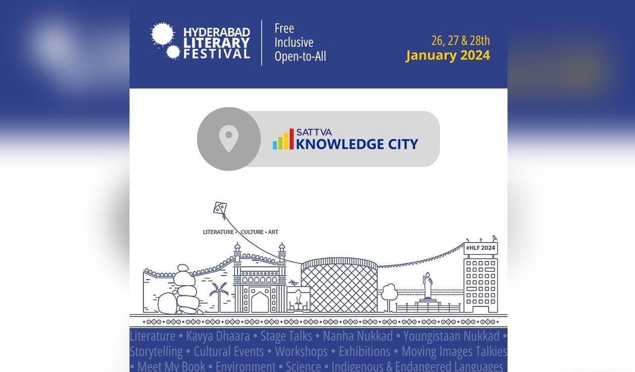 Sattva Knowledge City to host Hyderabad Literary Festival 2024