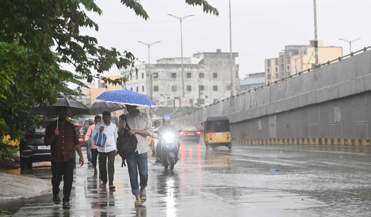 Hyderabad soaked in sudden downpour, more in store