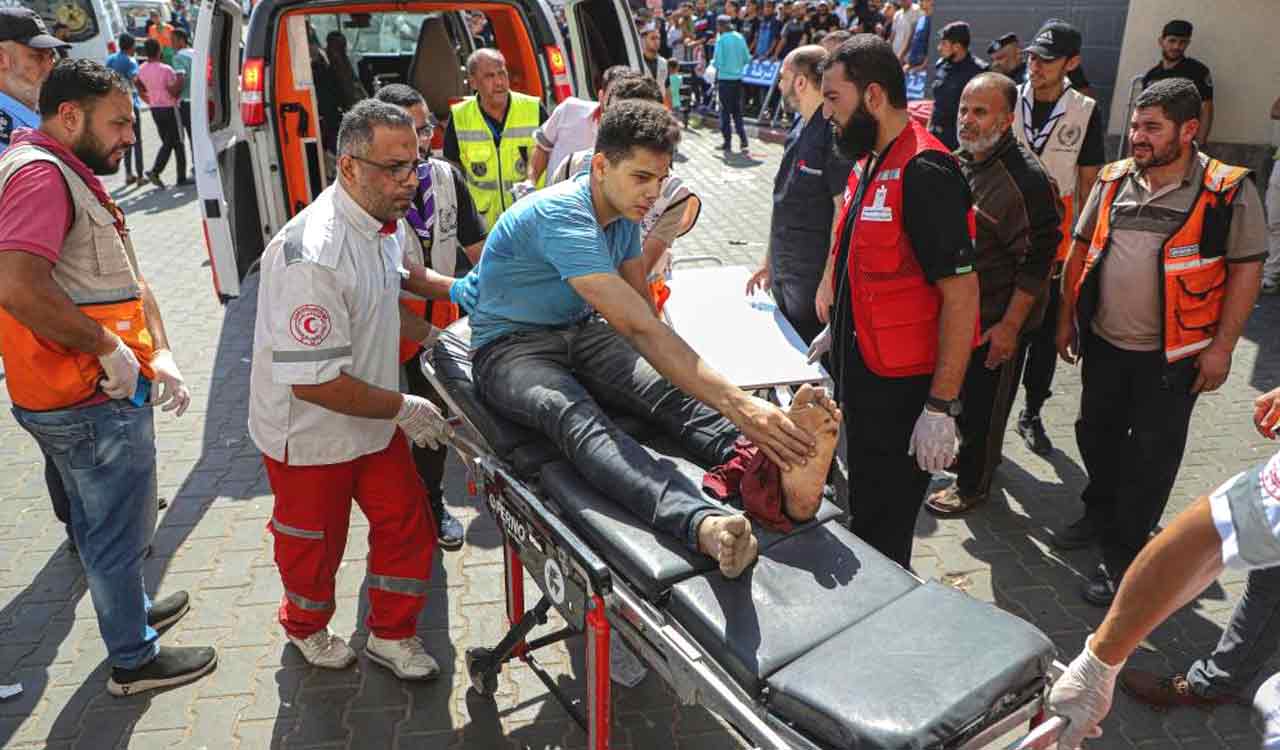 Israel owns up to attack outside Gaza’s largest hospital