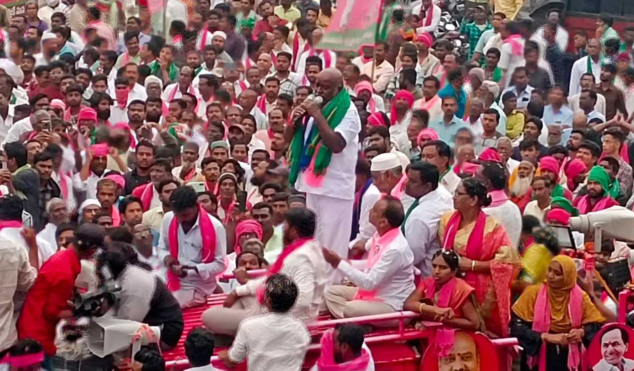 Rallies mark conclusion of canvassing in Adilabad