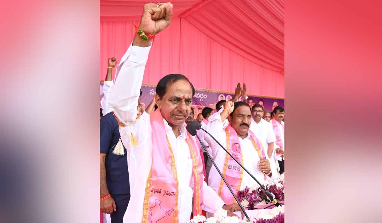 Telangana Polls 2023: KCR sticks to tradition, wraps up campaign in Gajwel