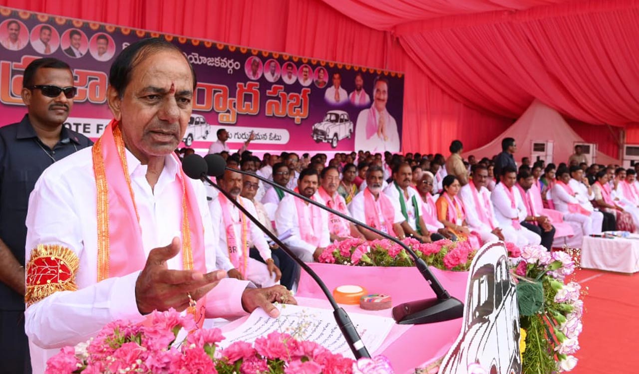 Congress responsible for Telangana losing 49 percent stake in Singareni mines: CM KCR