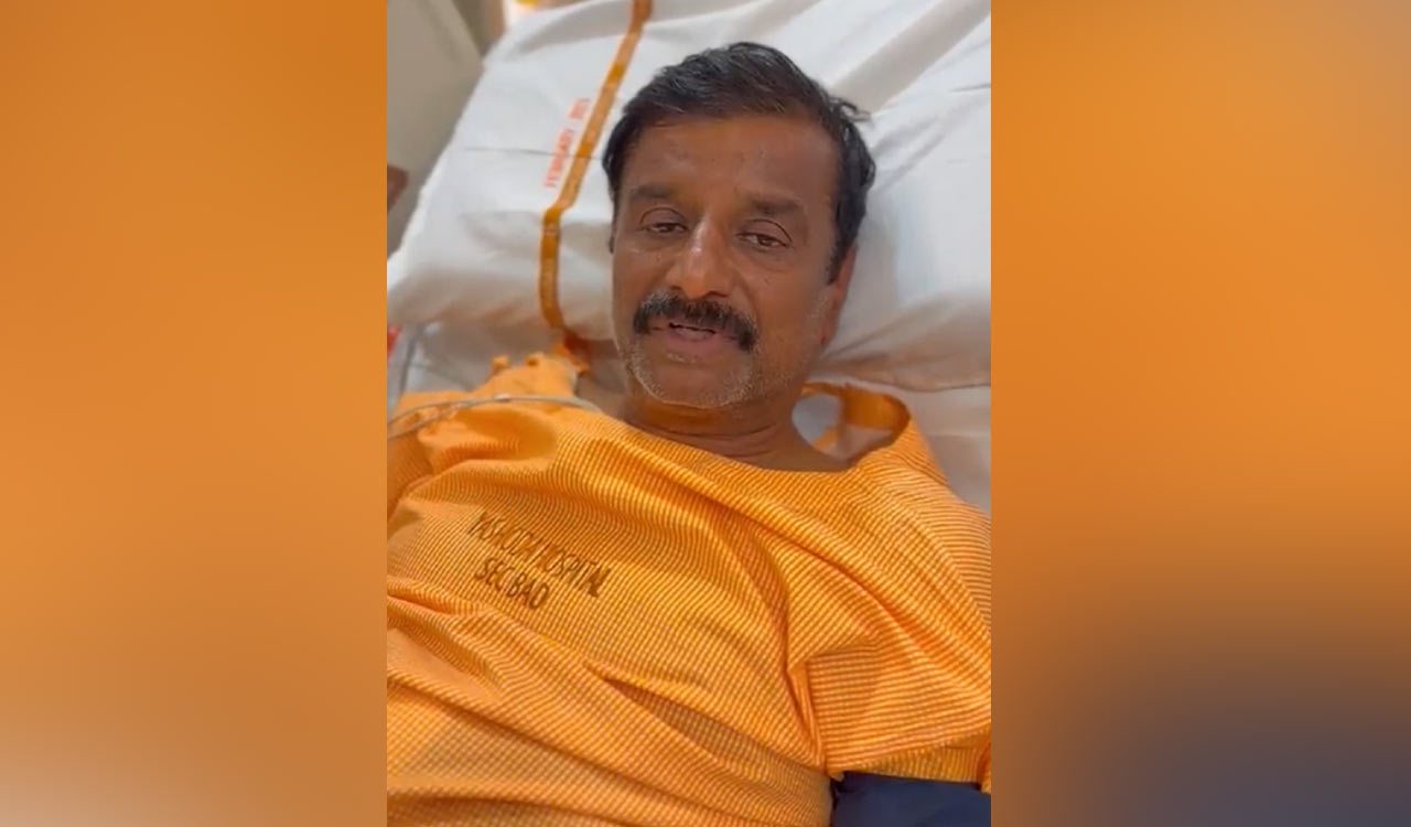 Medak MP issues video statement: “I will be back in a week”