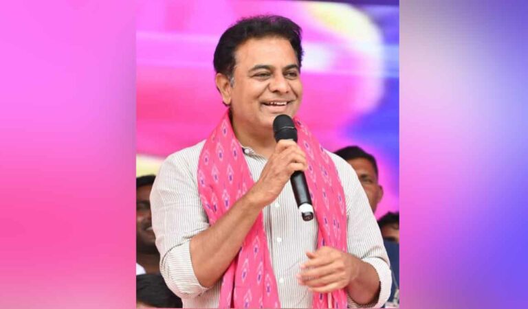 See the change from 2014, vote for development : KTR