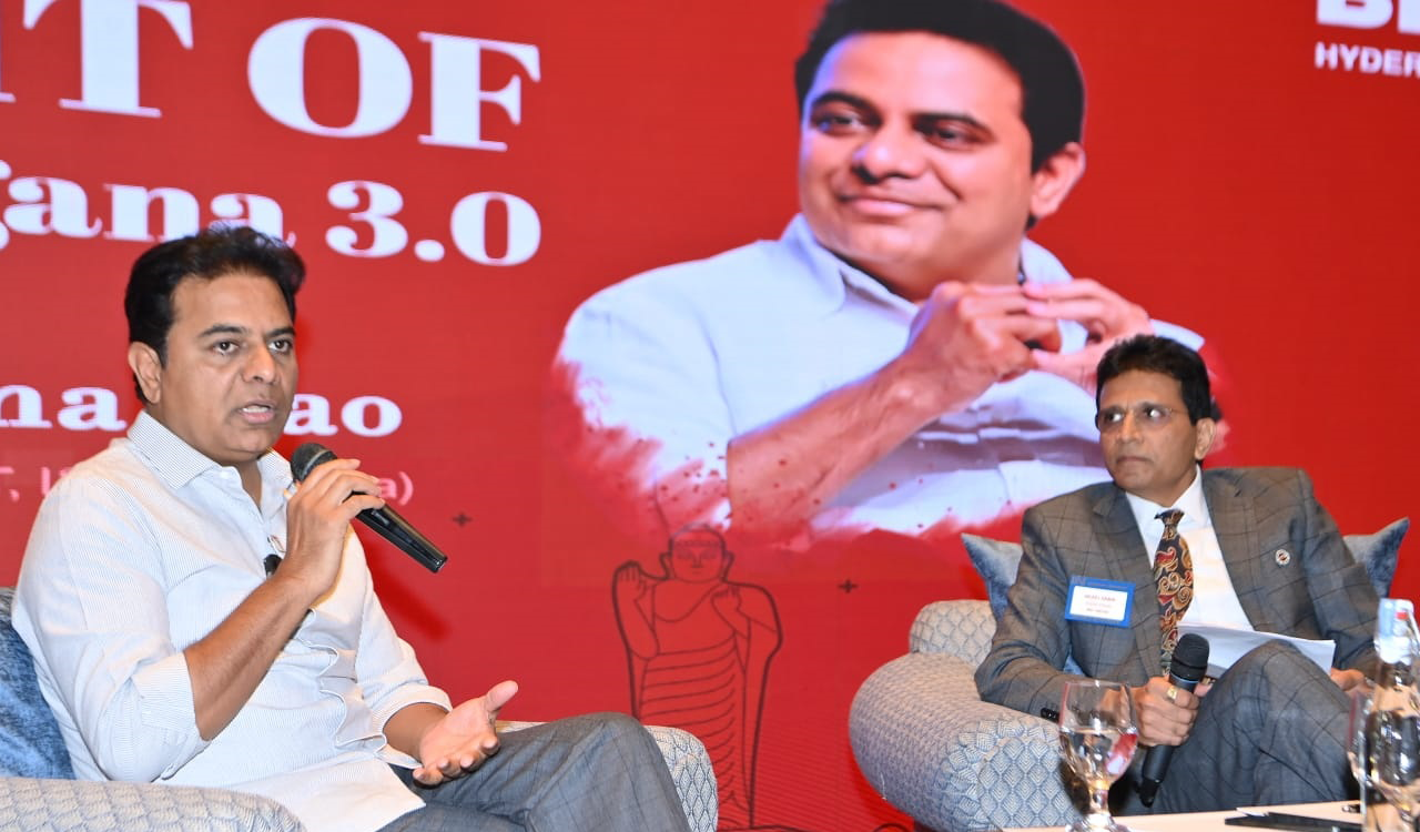 KTR spotlights Hyderabad’s ascension amidst global praise and local Opposition at ‘Spirit of Telangana 3.0’