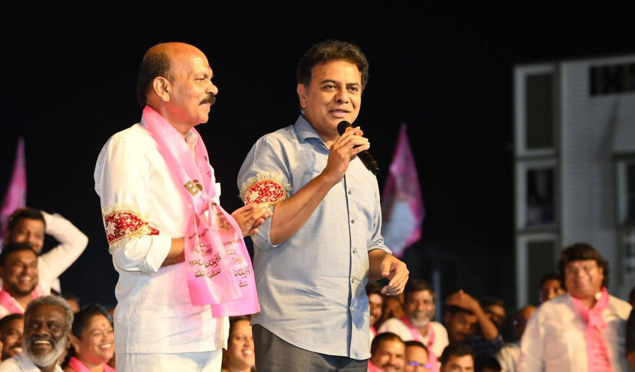 Jagga Reddy failed to keep promises made in 2018, says KTR