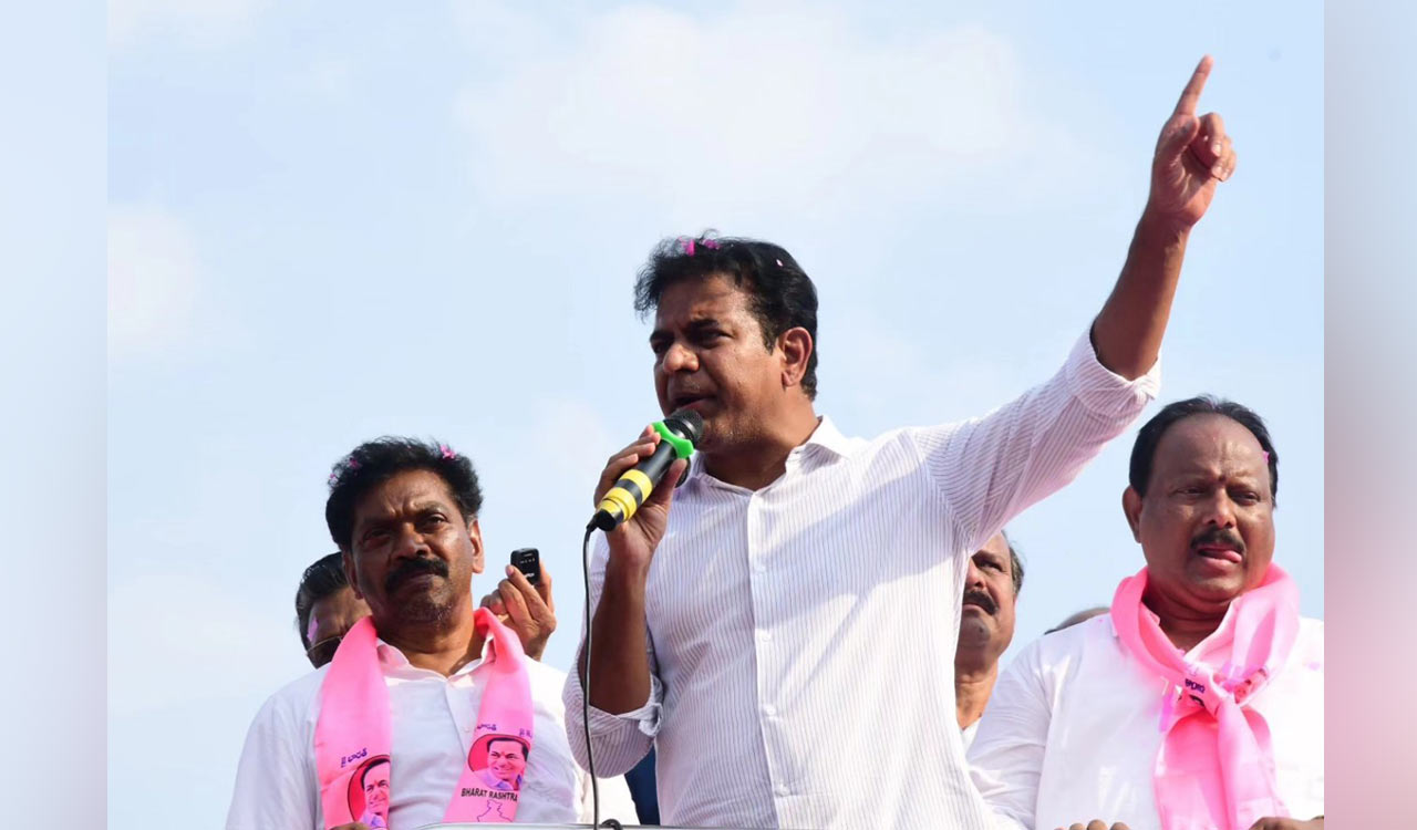 KTR challenges Congress to prove claims on recruitments