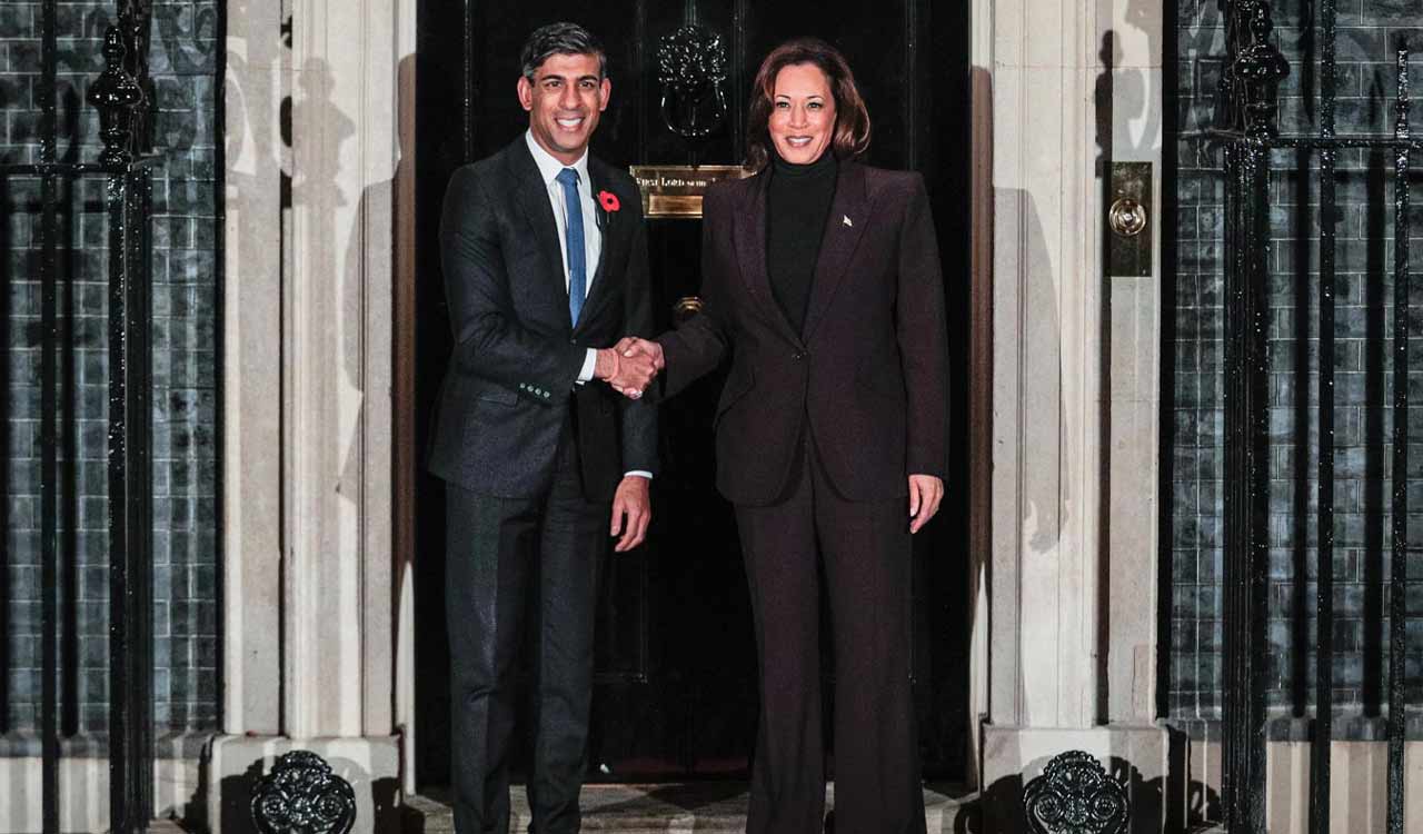 Kamala Harris and UK PM Rishi Sunak discuss Israel-Hamas conflict