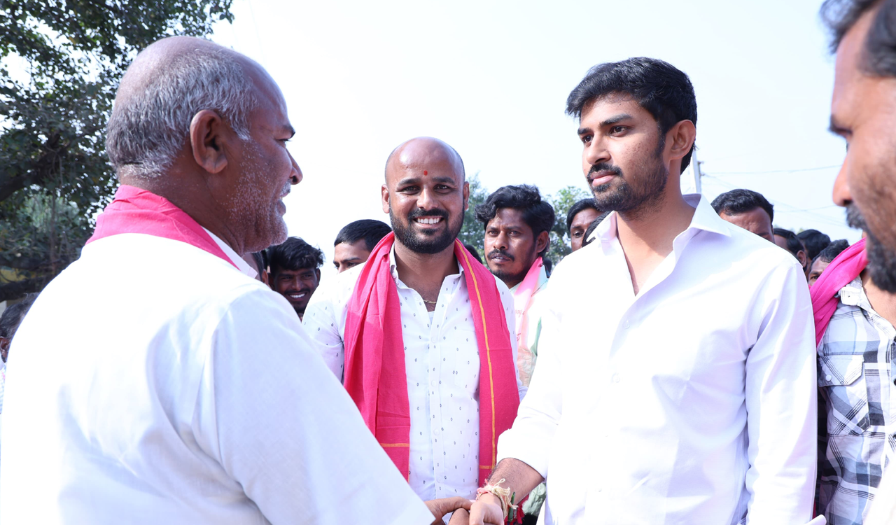 Kotha Prabhkar Reddy’s son Prithvikrishna takes responsibility of campaign in father’s absence