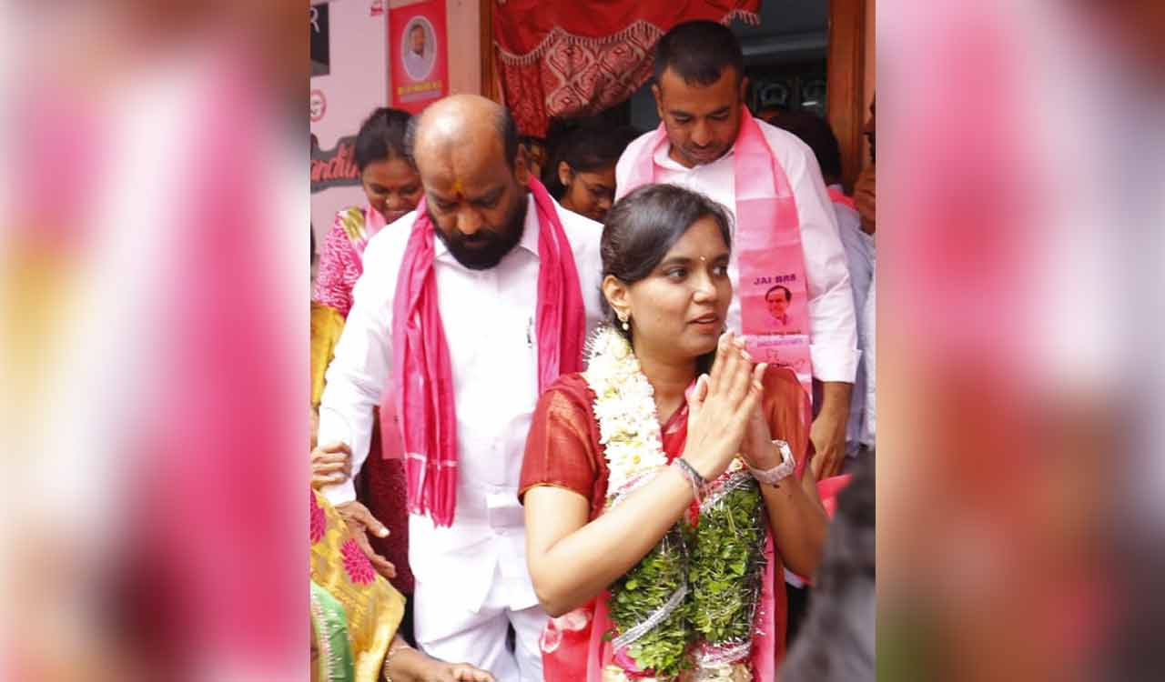 Lasya Nanditha files nomination from Secunderabad Cantonment