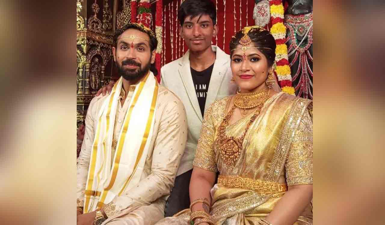 TV actor Maanas ties knot with Srija