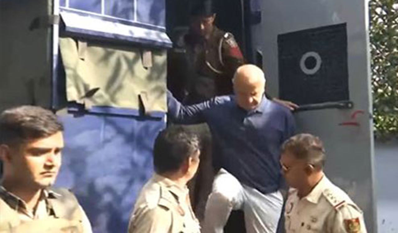 AAP leader Manish Sisodia out of Tihar Jail to meet ailing wife