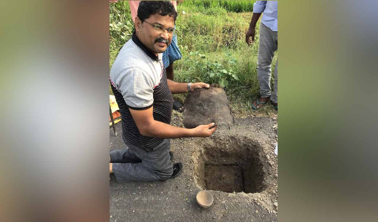 NIT Warangal team examines rural road performance with geotextiles