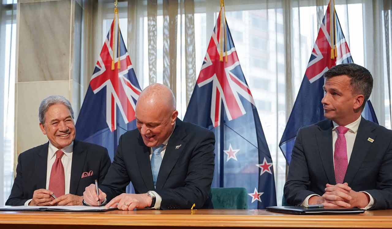 New Zealand unveils new coalition Government