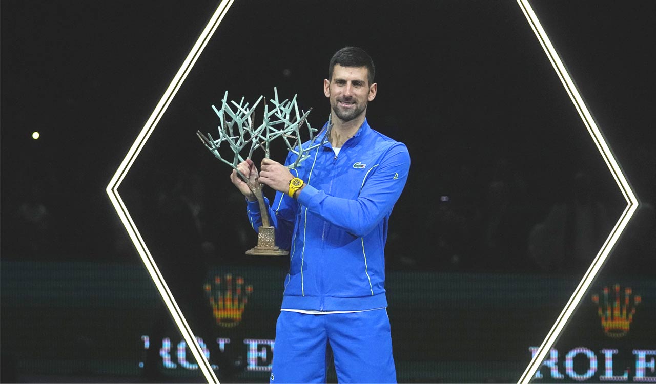 Novak Djokovic wins Paris Masters, claims 40th Masters 1000 title