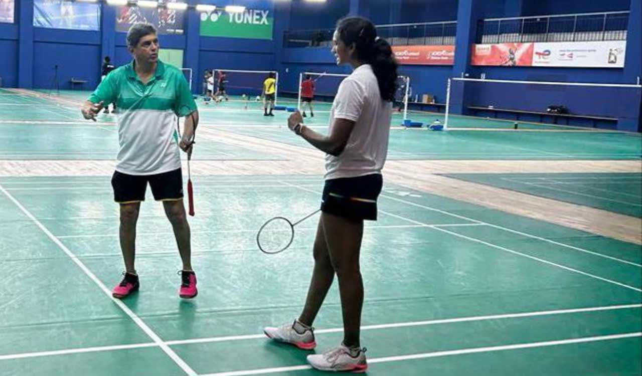 PV Sindhu teams up with Prakash Padukone for 2024 Paris Olympics