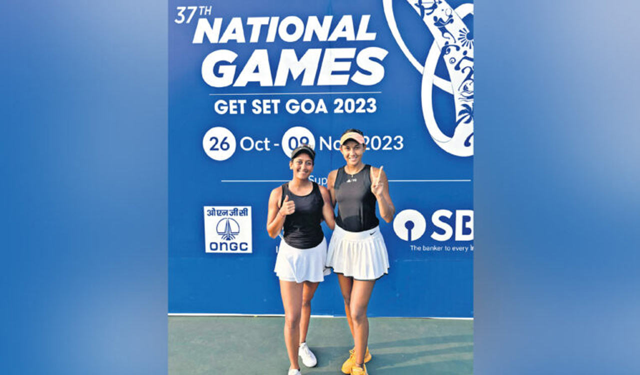 National Games: Rashmikaa-Shivani clinch silver