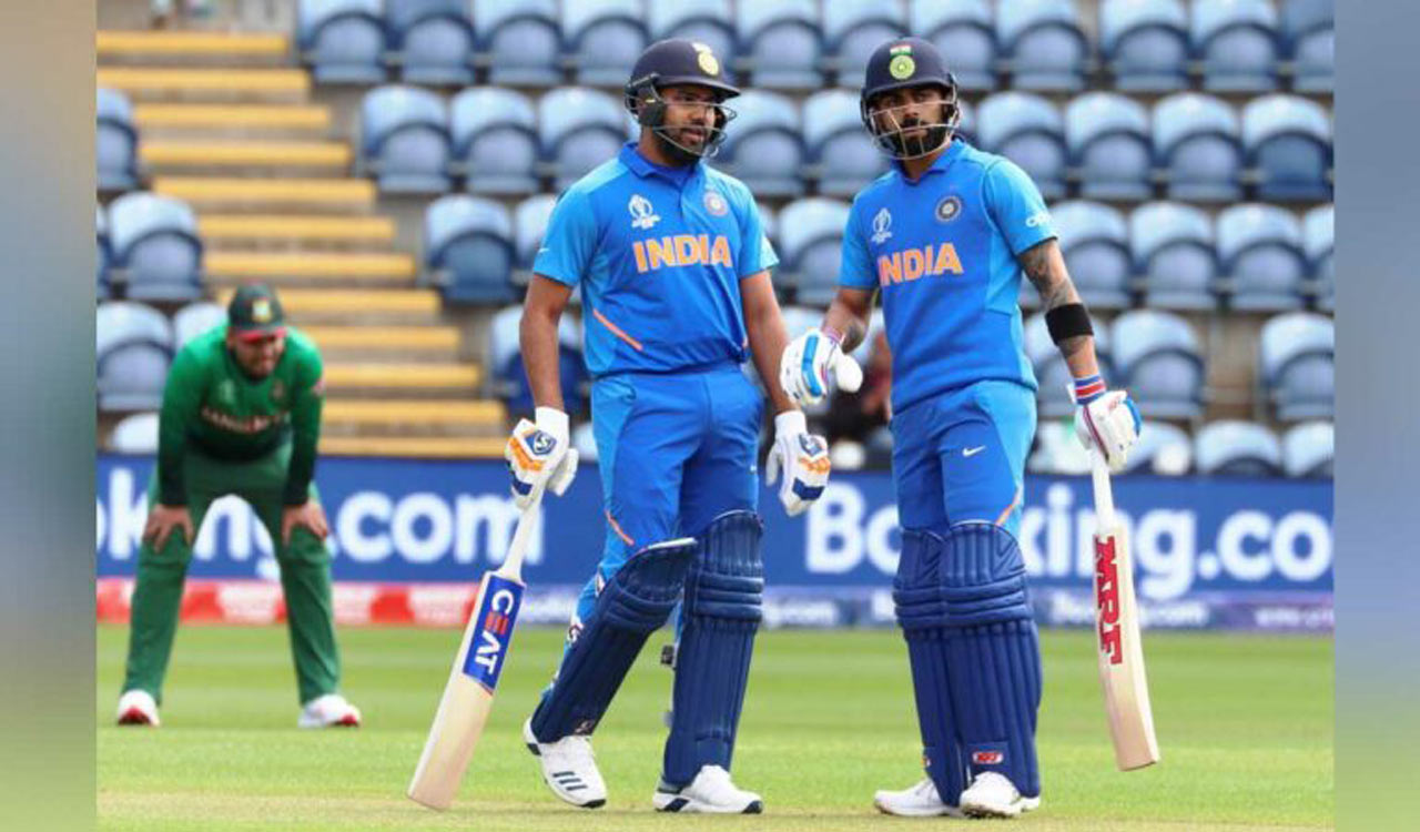 Virat, Rohit climb up in ICC ODI rankings chart