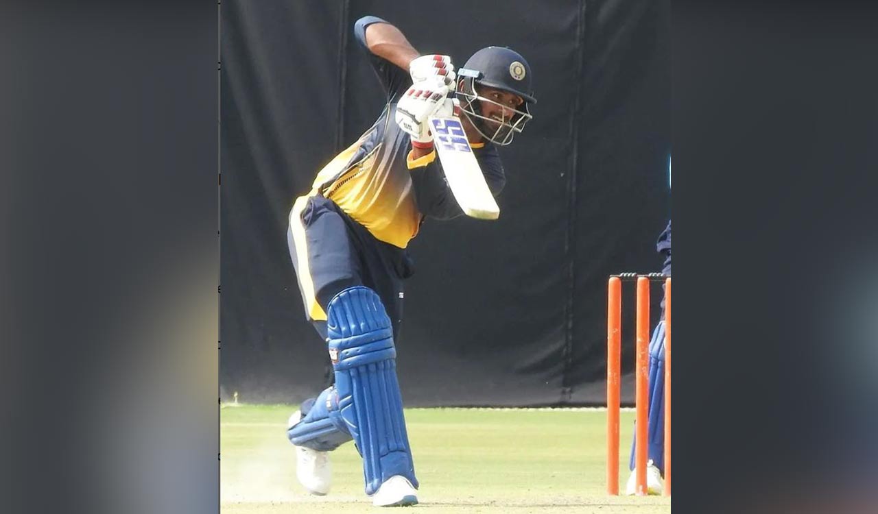 Vijay Hazare Trophy: Rohit’s ton goes in vain as Chhattisgarh beat Hyderabad by 6-wickets