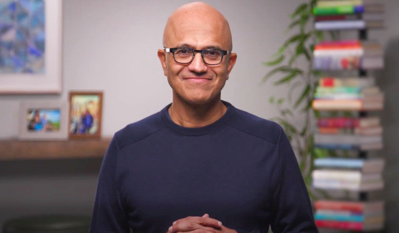 Satya Nadella joins fans watching India’s ICC Men’s ODI victory