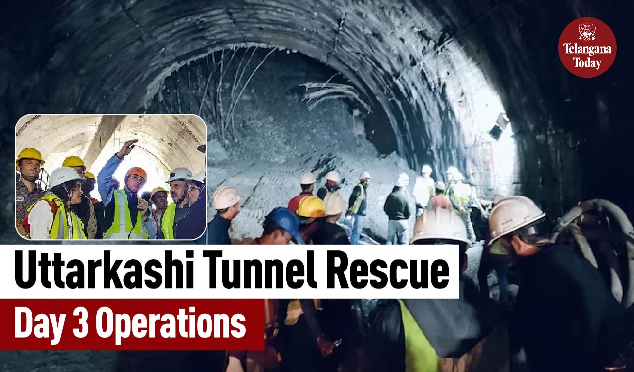 Uttarkashi Tunnel Rescue Operations Day 3: Oxygen Supply, Medical Assistance, And Food Delivery