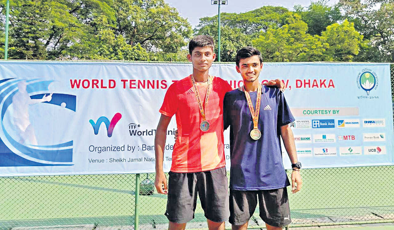 Naishik-Prabir pair finishes runner-up in ITF World Tennis Tour Juniors